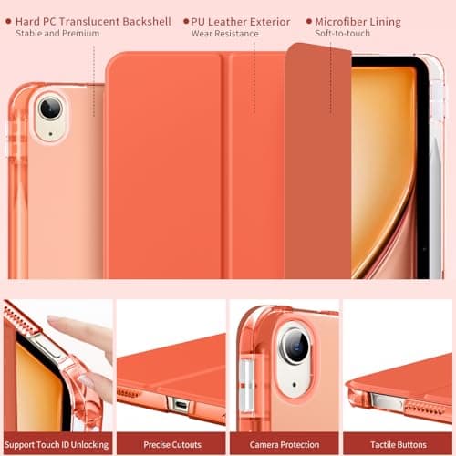 MoKo for iPad Air 13-Inch Case (M4/M3/M2) 2026/2025/2024 with Pencil Holder — view 3