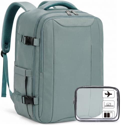 Xkdoai for Easyjet Cabin Bag 45x36x20,Backpack with TSA Approved Clear Bag