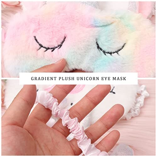 2 Pack Kids Eye Mask for Sleeping, Plush Sleep Masks with Elastic Strap — view 3