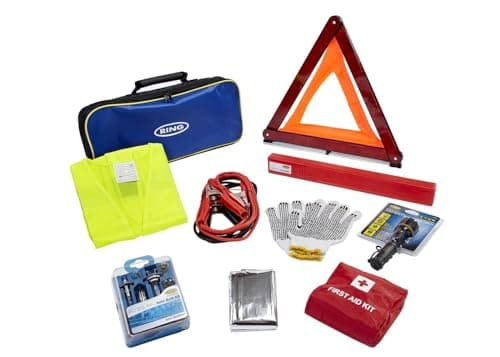 RING Emergency Travel Kit, Essential Supplies for Road Safety