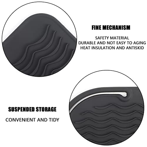Opopark Silicone Heat Resistant Mat for Hair Straightener Curling Irons — view 4
