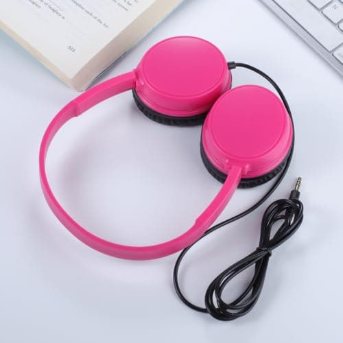 XOSDA Classroom Headphones Bulk 20 Pack Multi Color for Kids Students, Wholesale School Durable Wired Earphones for Teachers Teens Chromebook Computer Laptop(LS30,Mixed) — view 3