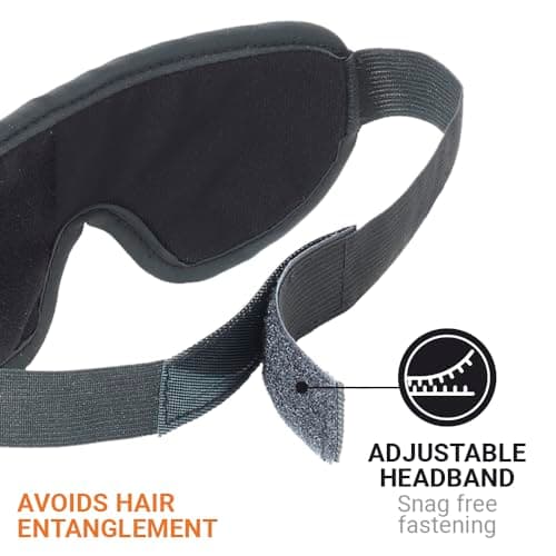 Go Travel Sleepy ZZZ's Luxury Sleep Eye Mask - Flights or Home, Blue — view 5