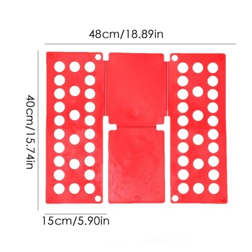 Quorvex Clothes Folding Board - Laundry Folder Home Storage Tool,Foldable Laundry Organizer Liner Sorter for Adults Children Household Clothing Dorm Home — view 5