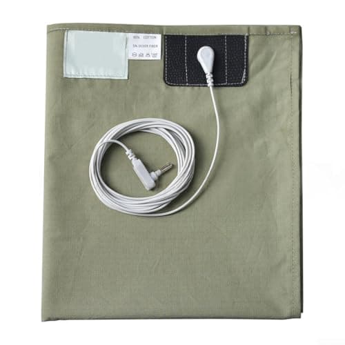 Grounding Sheet 95% Cotton 5% Silver Fibre Green (97 x 190)