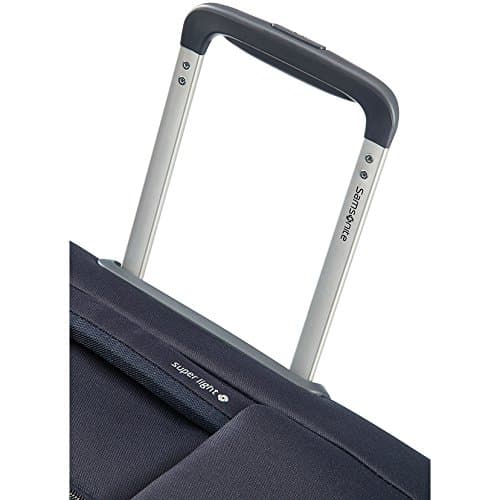Samsonite Base Boost – Cabin Suitcase 55 x 40 x 20 cm, with 2 Wheels, Soft-Sided Cabin Suitcase Suitable for Most Airlines, Including Ryanair and EasyJet, TSA Lock, Lightweight, 41 L, Navy Blue — view 4