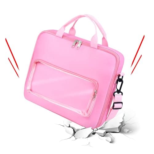 Gaga city Kids Laptop Briefcase, Bilingual Educational Computer Bag, Pink — view 5