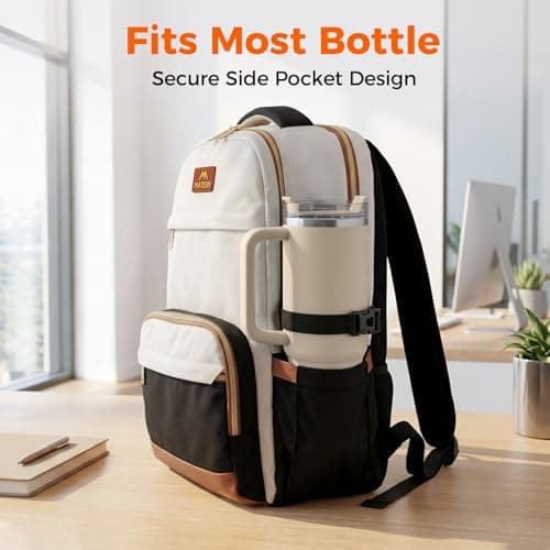 MATEIN 15.6 Inch Backpack Womens, 14 Pockets Lightweight Fashion Backpack — view 5