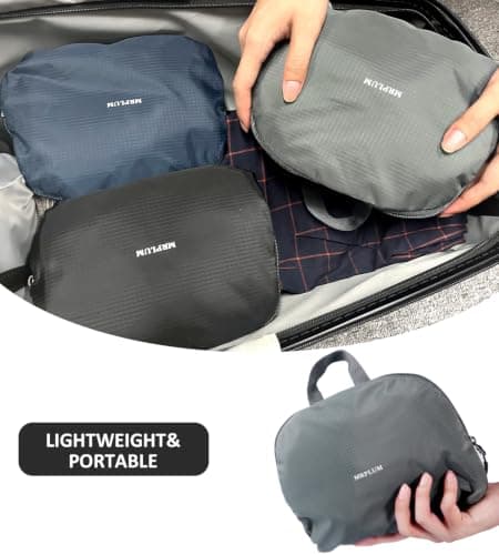 MRPLUM 30L Rucksack Foldable Ultralight Packable Backpack,Grey — view 5