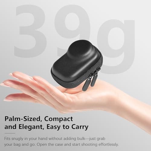 AMAZEAR Carry Case for DJI OSMO Action 6 Accessories, Black — view 4