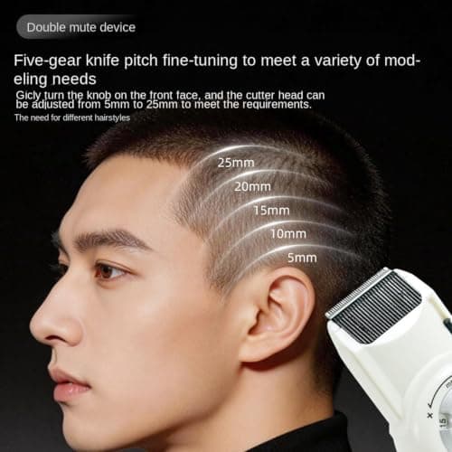 Wireless Hair Clippers, Cordless Electric 5 Modes Cordless Grooming Razor — view 6