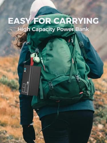 Power Bank 90000mAh, PD 30W & QC 3.0 Fast Charging Battery Pack, USB C Portable Charger with 5 Outputs & 2 Inputs, Large Capacity Powerbank for iPhone, iPad,Camping, Outdoor — view 5