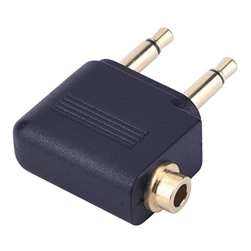 EBOOT 3 Pcs Airplane Headphone Adapter Airline Flight Adapter for Headphone — view 3