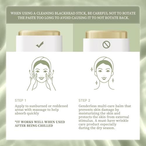 Travel Size 15g Aloe Soothing Balm for After-Sun Care & Sensitive Skin - Pure Aloe Vera Gel Hydrating Moisturizer Stick for Face and, Portable Skin Stick for Travel and Outdoor Activities — view 4