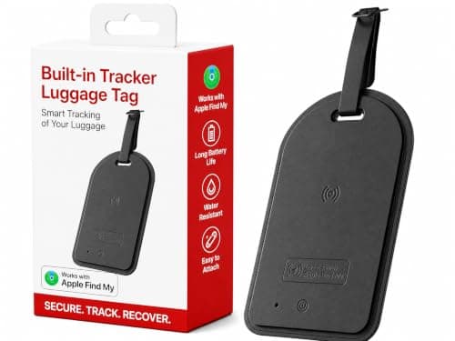 Luggage Tracker Tag with Built-In Locator No Extra Tracker Needed