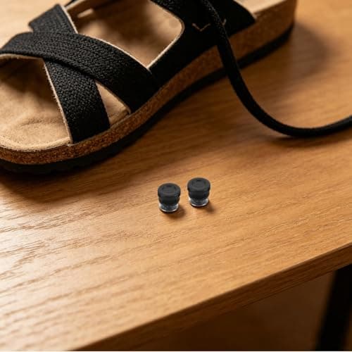 Holibanna 10 Pairs Metal Snap Fasteners for Beach Sandals and Clogs, Dark Rivet Components for DIY Repair, Preventing Slippage and Loosening, for Holiday Activities and Travel — view 6