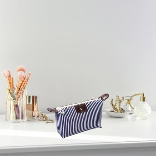 6 PCS Makeup Bags Travel Toiletry Bag Pouch Purse Mini Make Up Bags Zipper Pouch Cosmetic Bag Makeup Bag for Handbag Travel Accessory for Women Girls Travel Essentials — view 5