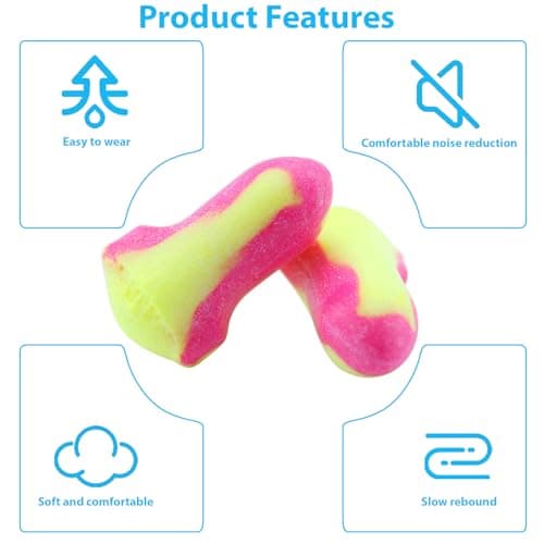 Bamyli 30 Pairs Foam Ear Plugs for Sleeping, Noise Cancelling Ear Plugs for Snoring, Study, Travel, Work, Ear Plugs for Daily Sleep, Focus, Reading, Commuting, Shared Rooms and Night-Time Rest — view 4