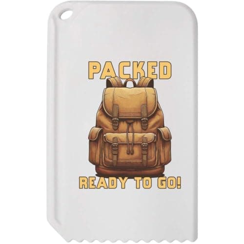 Azeeda 'Backpacker' Car Ice Scraper (IC00054415)
