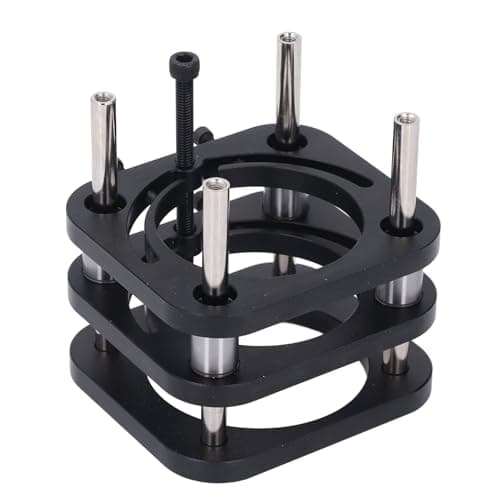 -Duty Router Table Base – Aluminum Alloy Frame with Stainless Steel Rods 51mm Travel Hand-Crank Fits 64–66mm Motors — view 4