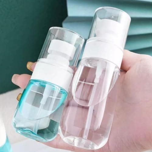 Compact Fine Mist Spray Bottle for Facial Hydration, Portable Travel for mister with Sturdy Plastic Build and Even Spray Nozzle, for ideal for Water or Toner, Space Saving Design — view 5