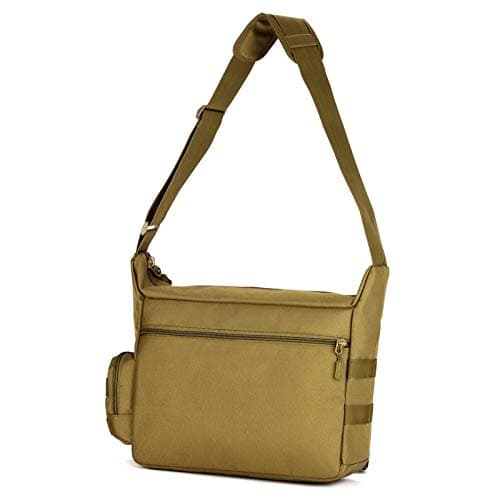 GYDEHUTJ A4 14inch Waterproof Military Tactical Cross-body Laptop Bag,Camo Man's Messenger Bag, Molle Outdoor Travel Sling Shoulder Bag — view 2