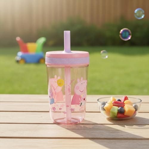HOX Peppa Pig Family Kelso Soft Straw Cup – 443ml — view 6