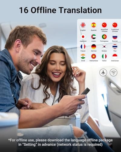 XUPURTLK Language Translator Device W12, Voice Translator Device Two Way — view 3