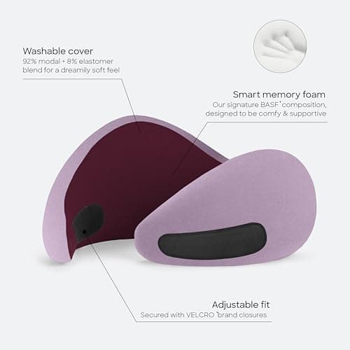 Ostrichpillow GO Travel Pillow, 360° Memory Foam support, Soft & Washable — view 3