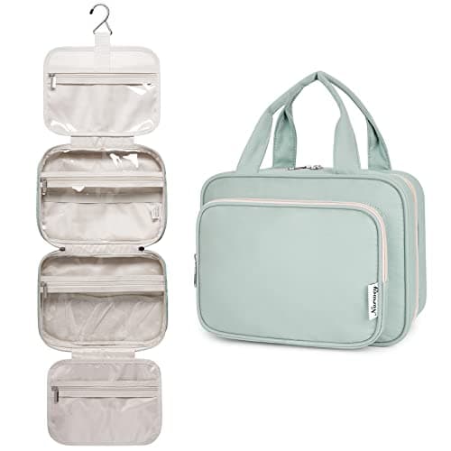 Narwey Hanging Travel Toiletry Bag for Women Toiletries Wash Bag