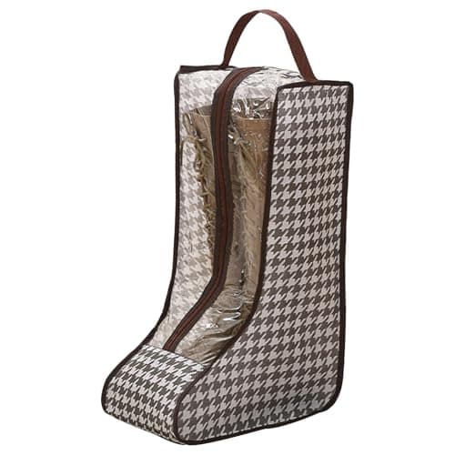 Boot Holders for Tall Boots - Foldable Shoe Storage Carrier, Lightweight Organizer for Winter and Summer Footwear | Travel Friendly Protective Bag | Home Closet Stackable Boot Holder Accessory