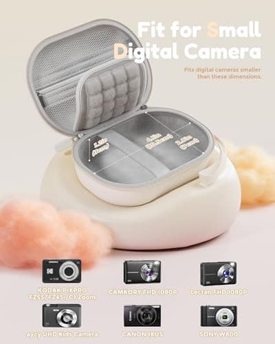 ProCase Camera Case for Kodak PIXPRO FZ55/FZ45/C1, Hard Shell Travel Bag — view 3