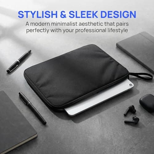 FooYee 9-12 Inch Tablet Sleeve Case, Protective Sleeve Pouch Bag Carrying Case, Universal Tablet Sleeve case with Handle, Shockproof Protective Cover, Universal Sleeve Bag for 9-12 Inch — view 4