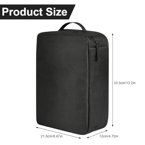 AOOWU Shoe Bag for Men & Women, Waterproof Golf Shoe Bag, Portable Boot Bag, Sports Boot/Shoe/Travel Bag, Welly Hunting Fishing Boot Bag, Walking Boot Bag for Football Cricket Rugby Golf Toiletry Gym — view 2