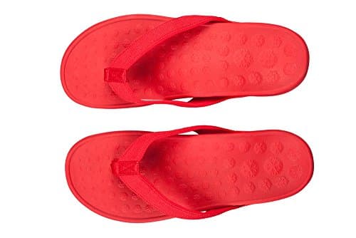 PRO 11 WELLBEING Unisex Multi Coloured Orthotic Sandals for Arch Support and Comfort (Red, uk_footwear_size_system, adult, men, numeric, medium, numeric_8) — view 2