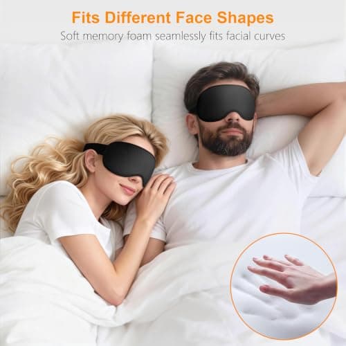 Gritin 2026 Gen 2 Sleep Mask-100% Blackout Eye Sleeping Mask for Women&Men — view 5