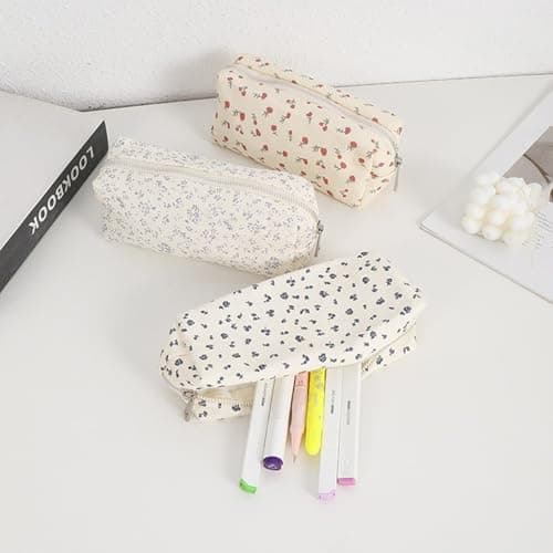 Kaeltsyn to School Supplies Aesthetic Pencil Case, Lavender — view 6