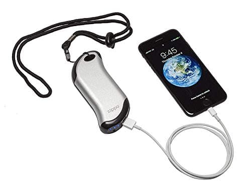 Zippo Silver HeatBank 9s Rechargeable Hand Warmer — view 3