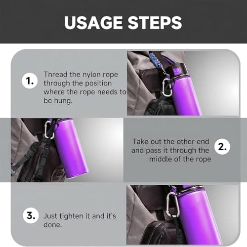 Universal Black Tablet Shoulder Strap for Tablet Case, Adjustable & Detachable Carrying Strap Replacement with Quick Release Buckles for IPad Samsung Tab Cases Camera Bags (Aircraft Buckle Style) — view 5