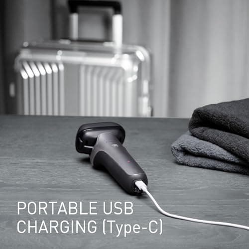 Panasonic ES-L550 Series 900 5-Blade Electric Shaver for Men, USB-C Charging, Intelligent Beard Sensor+, 20D Flexible Head, Wet & Dry, Pop-Up Trimmer, Travel Case — view 6