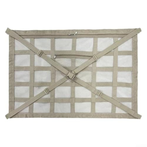 Car Roof Storage Net 90 X 65 Cm Adjustable Overhead Cargo Organizer
