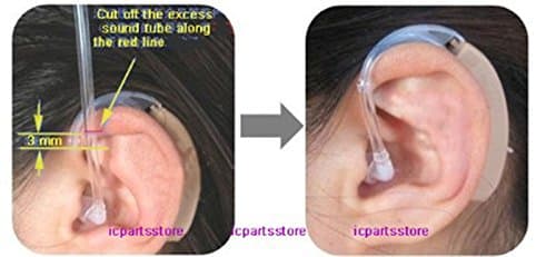 JYTOP® 3 x Universal Sound Tube + 9 x Ear plugs/eartips/domes for BTE Hearing Aids — view 6