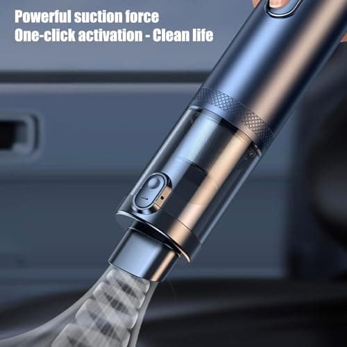 Whoasyst Automotive Handheld Robust Suction All Metal Construction Cordless Convenience Multi Tools for Travel Pack of 1 Travel Vac — view 6
