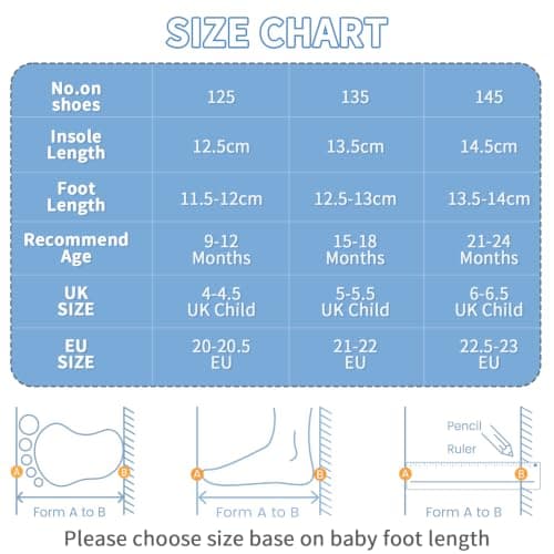 Baby Breathable Mesh Walking Shoes for Infants Boys Girls (Beige, Infant, 9 Months, Age Range, UK Footwear Size System, 12 Months, Medium) — view 6