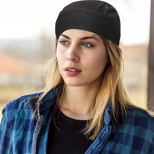 Fitness & Yoga Spring Summer Europe States Adult Hat for Men Women Outdoor Sports Baotou Hat – Versatile Sun Breathable Lightweight Ideal for Travel and 2PCS (Black, One Size) — view 2
