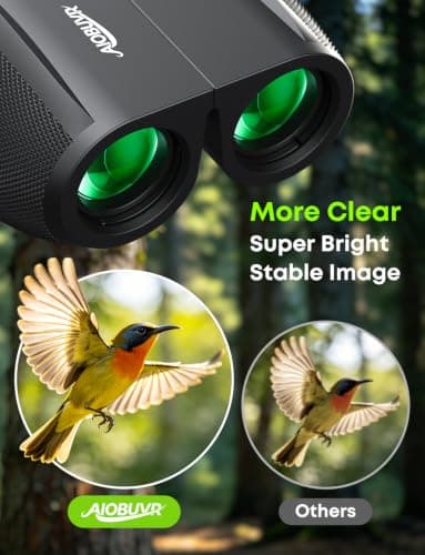 10X25 Portable Bird Travel Hunting Professional Binoculars for Adults — view 2