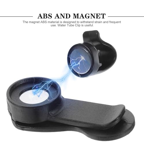 Toddmomy 2pcs Water Bladder Magnetic Clip - Quick Release Hydration Tube Magnet Water Bladder Clip - Magnetic Hose Management Holder For Backpack Cycling And Hiking — view 3