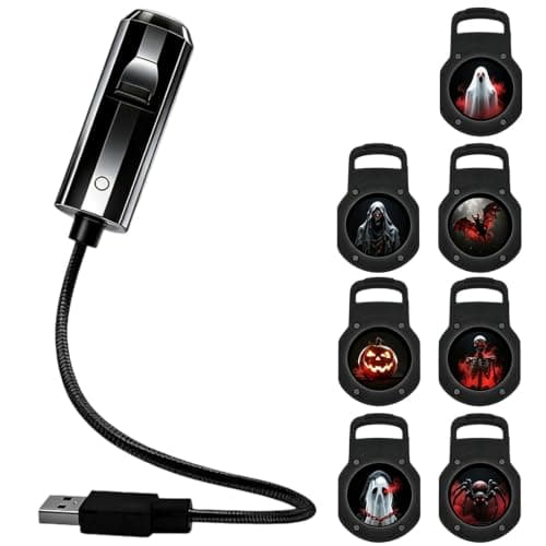 Halloween Window Projector, Plug and Play HD Star Projector，7PCS — view 6