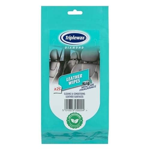 Triplewax Leather Wipes – Cleans & Conditions Leather Seats & Interiors