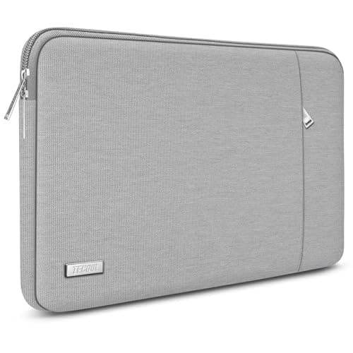 TECOOL 15.6 Inch Laptop Sleeve Protective Laptop Case 15.6 Inch,Grey
